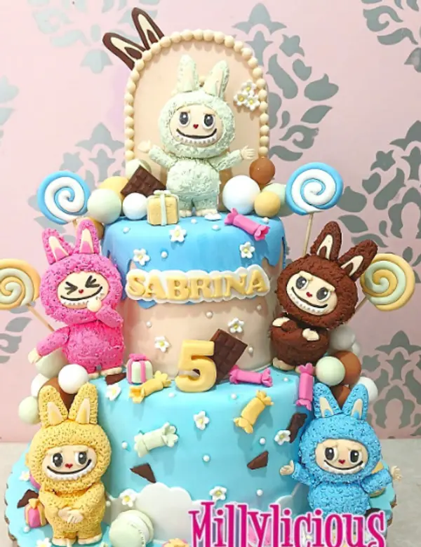Portada de Millylicious Pasteles de Fondant 