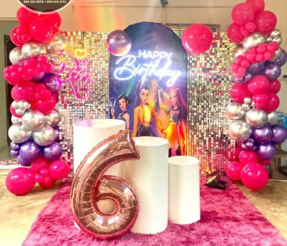  LUAU Decoraciones con globos y más