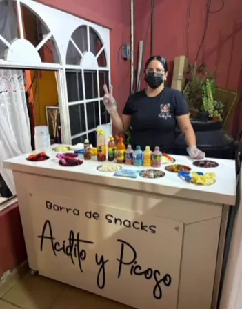Acidito y Picoso Barra de Snacks